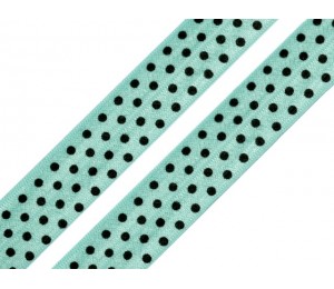 Falzgummi Breite 20mm Punkte Polka Dots